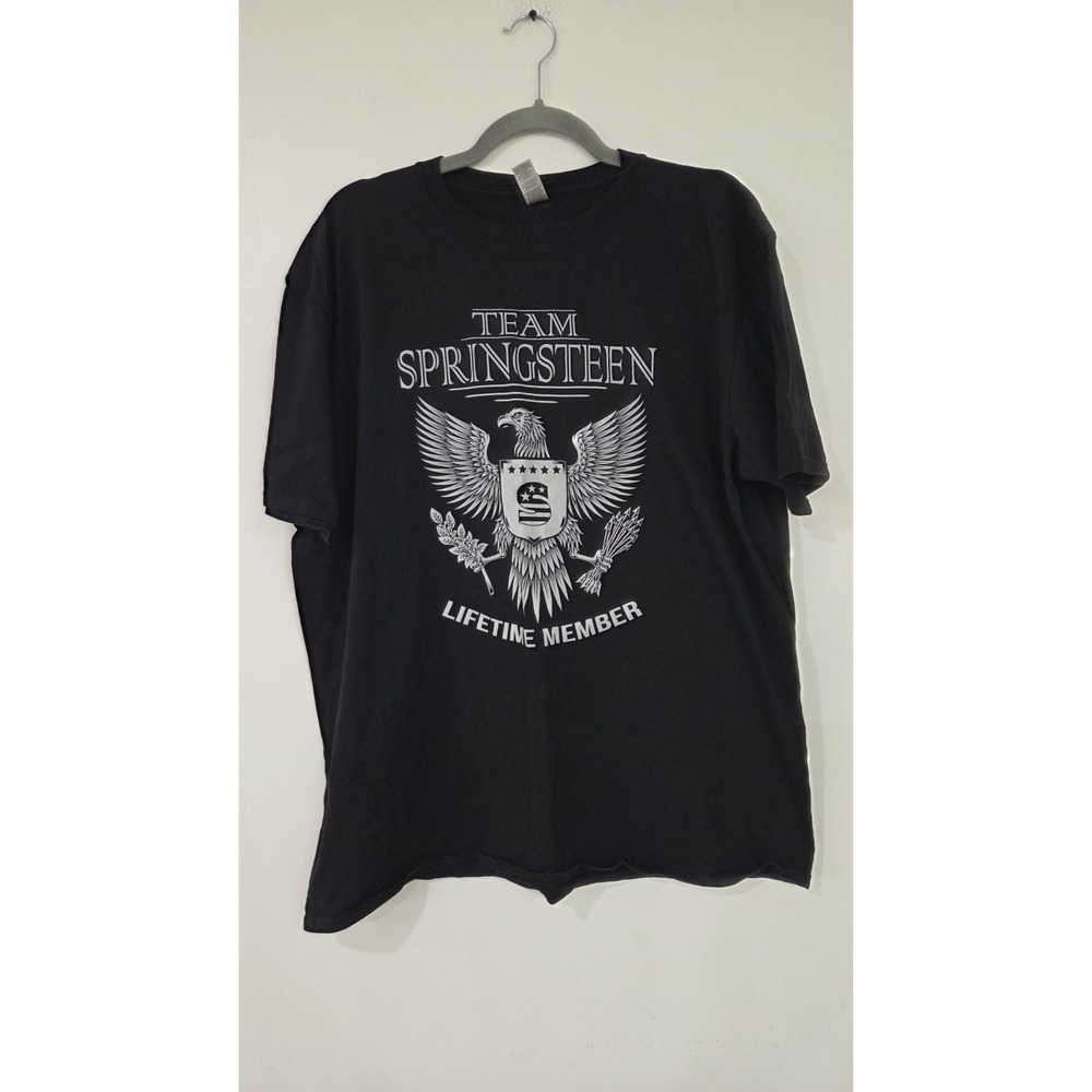 Team Springsteen Lifetime Member Black Shirt XL